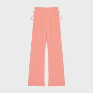 Legging corail pattes d&rsquo;éléphant