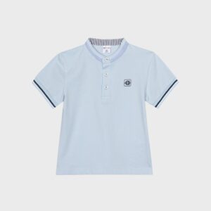 Polo bleu ciel