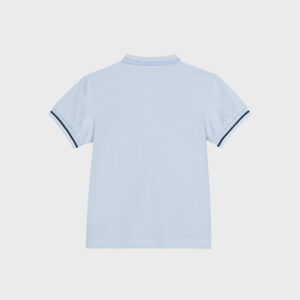 Polo bleu ciel