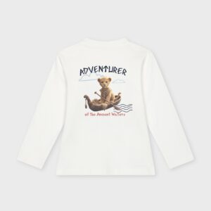 Pull fin blanc ADVENTURER