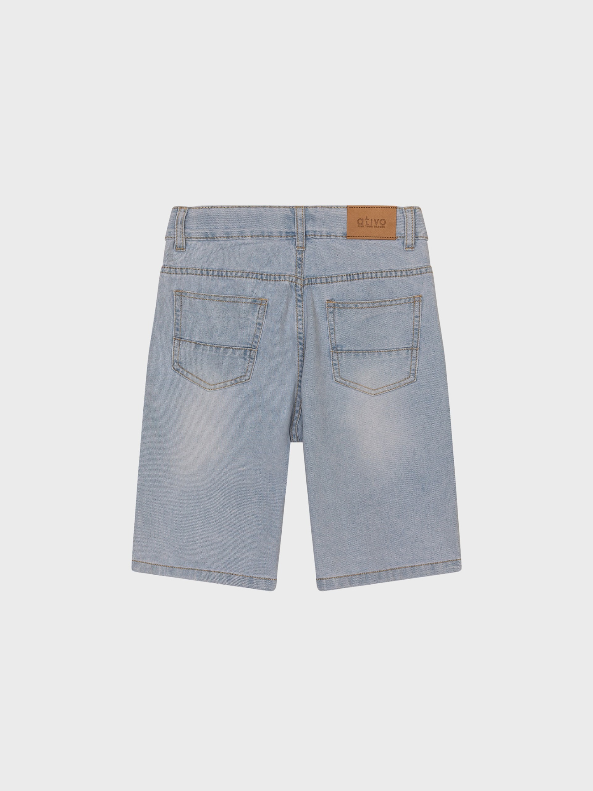 short en jean pour enfant garçon ado bermuda habillé pour l'été et le printemps boutique saint martin en haut dans les monts du lyonnais