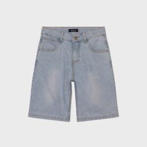 Short en jean bleu clair
