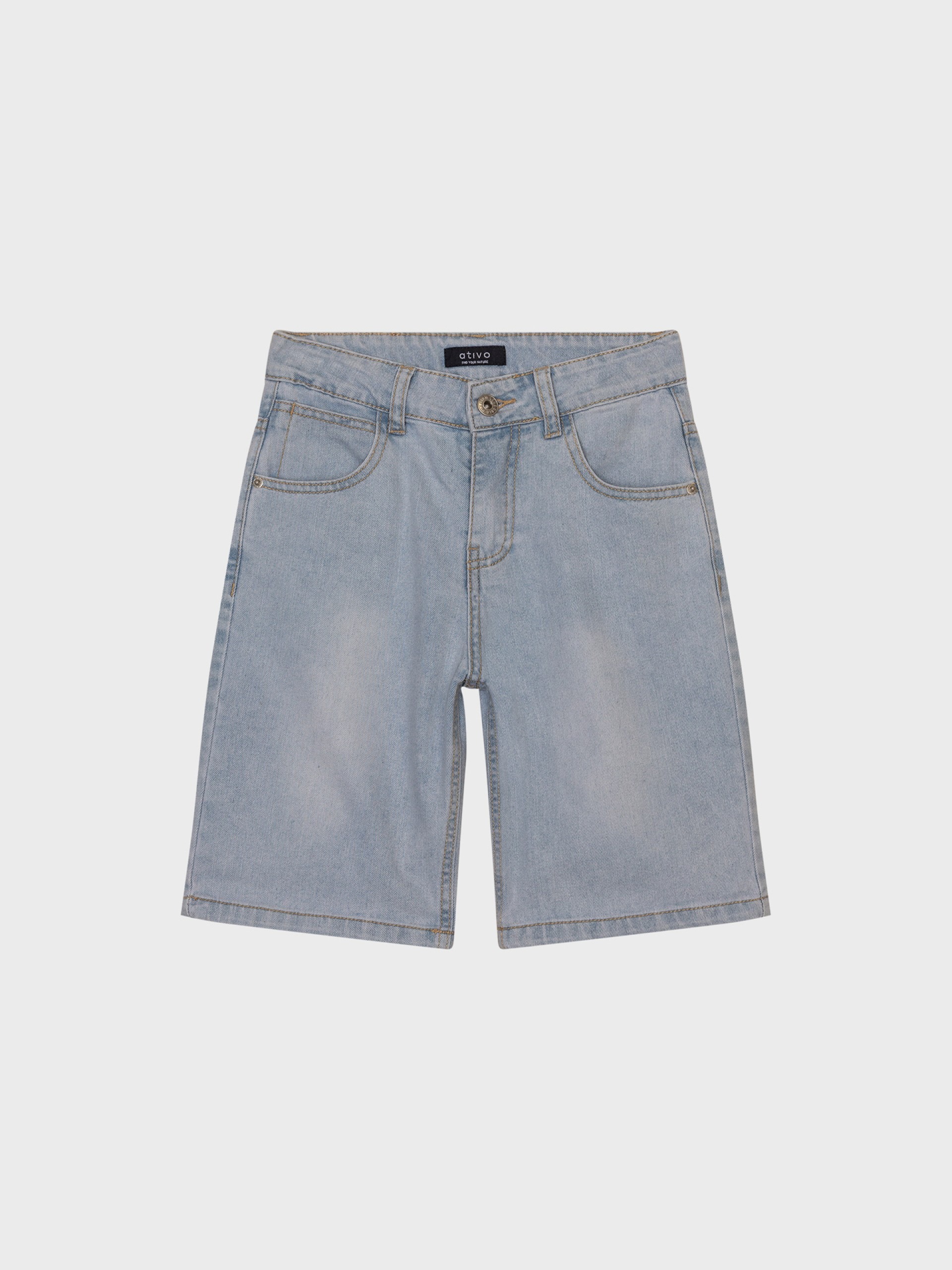 short en jean pour enfant garçon ado bermuda habillé pour l'été et le printemps boutique saint martin en haut dans les monts du lyonnais