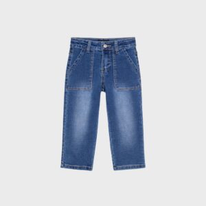 Jean baggy bleu