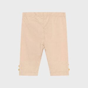 Legging court beige