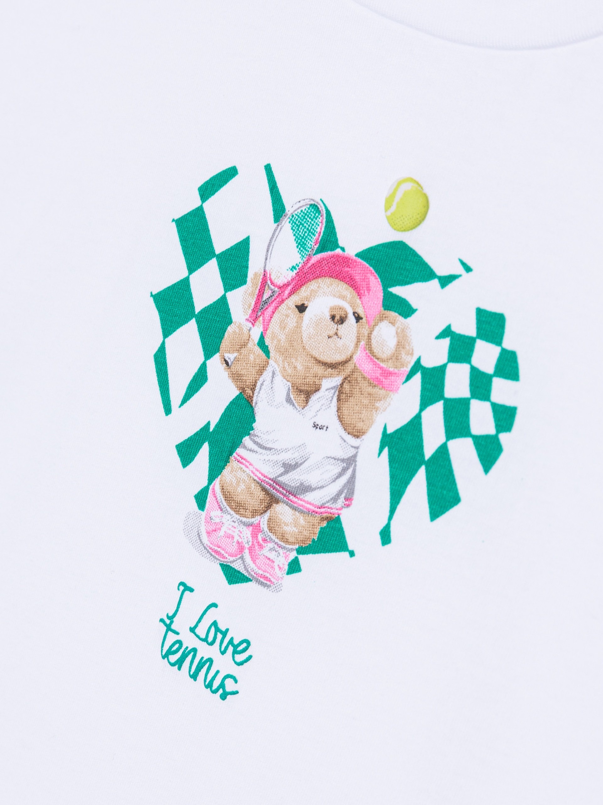 petit ensemble léger pour bébé fille style tennis, boutique de vêtements pour enfants à saint martin en haut dans les monts du lyonnais