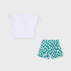 Ensemble blanc et vert I LOVE TENNIS