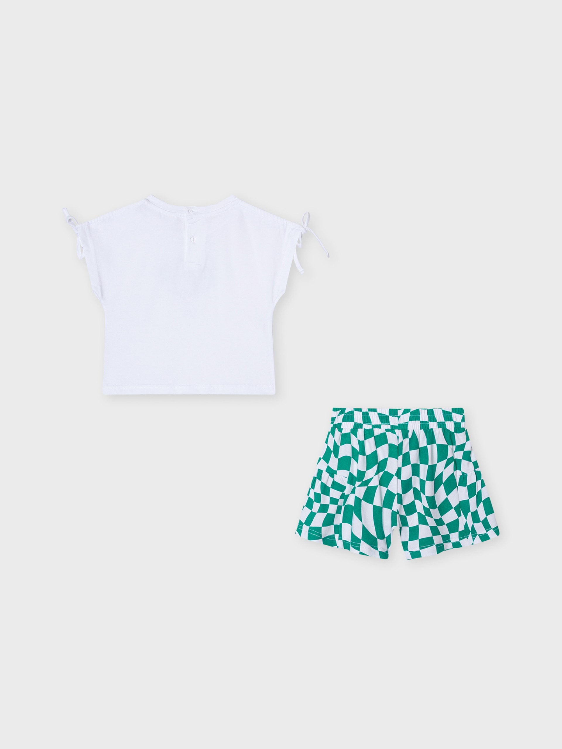 Ensemble blanc et vert I LOVE TENNIS – Image 2