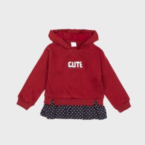 Robe pull bordeaux CUTE