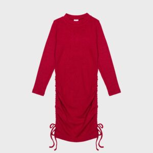 Robe pull rouge