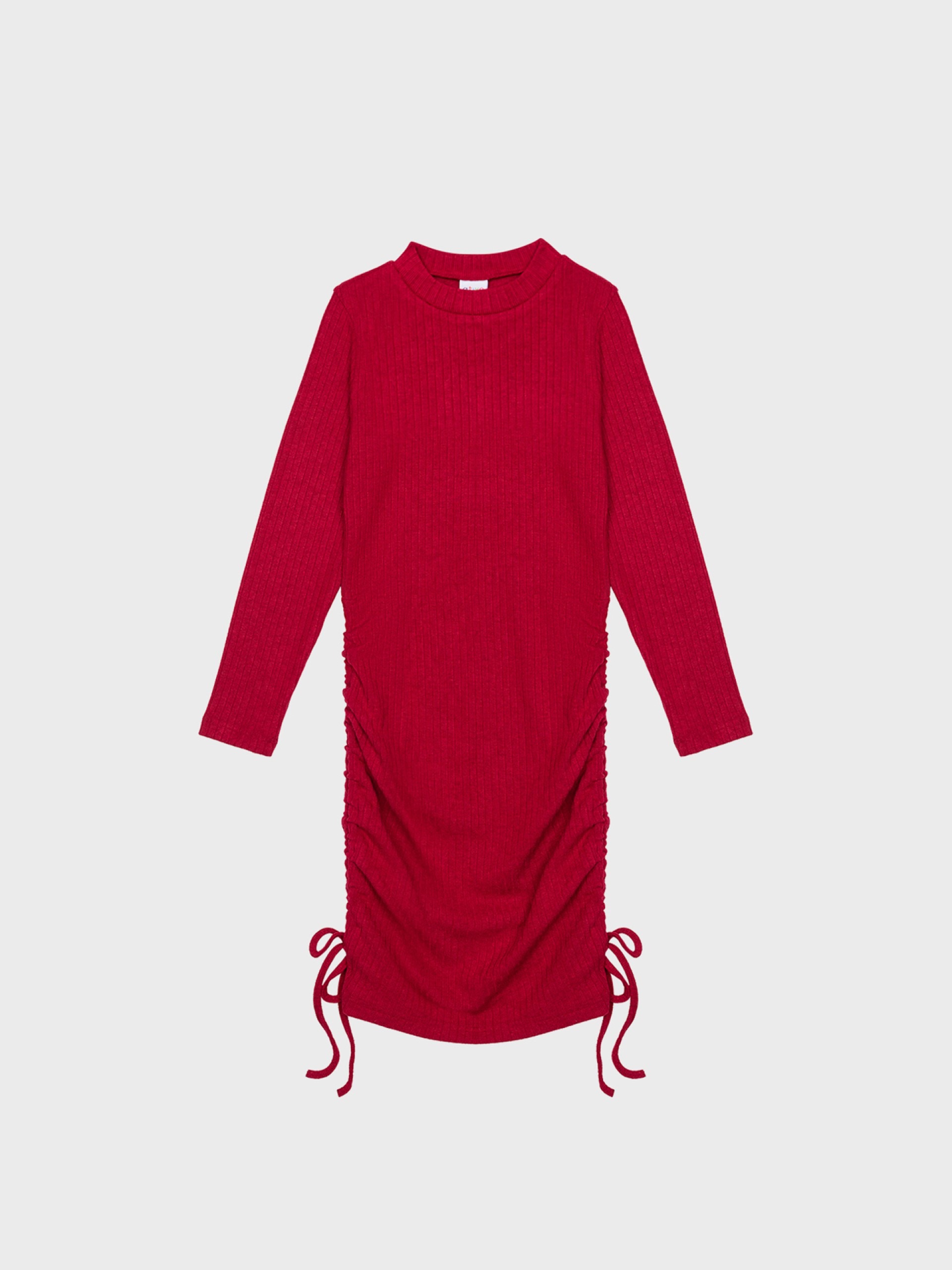robe pull rouge pour filles et ados, boutique de vêtements pour enfants à saint martin en haut dans les monts du lyonnais