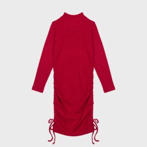 Robe pull rouge