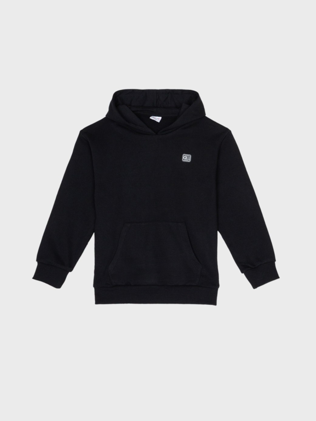 sweat à capuche noir pour garçons et ados, boutique de vêtements pour enfants à saint martin en haut dans les monts du lyonnais