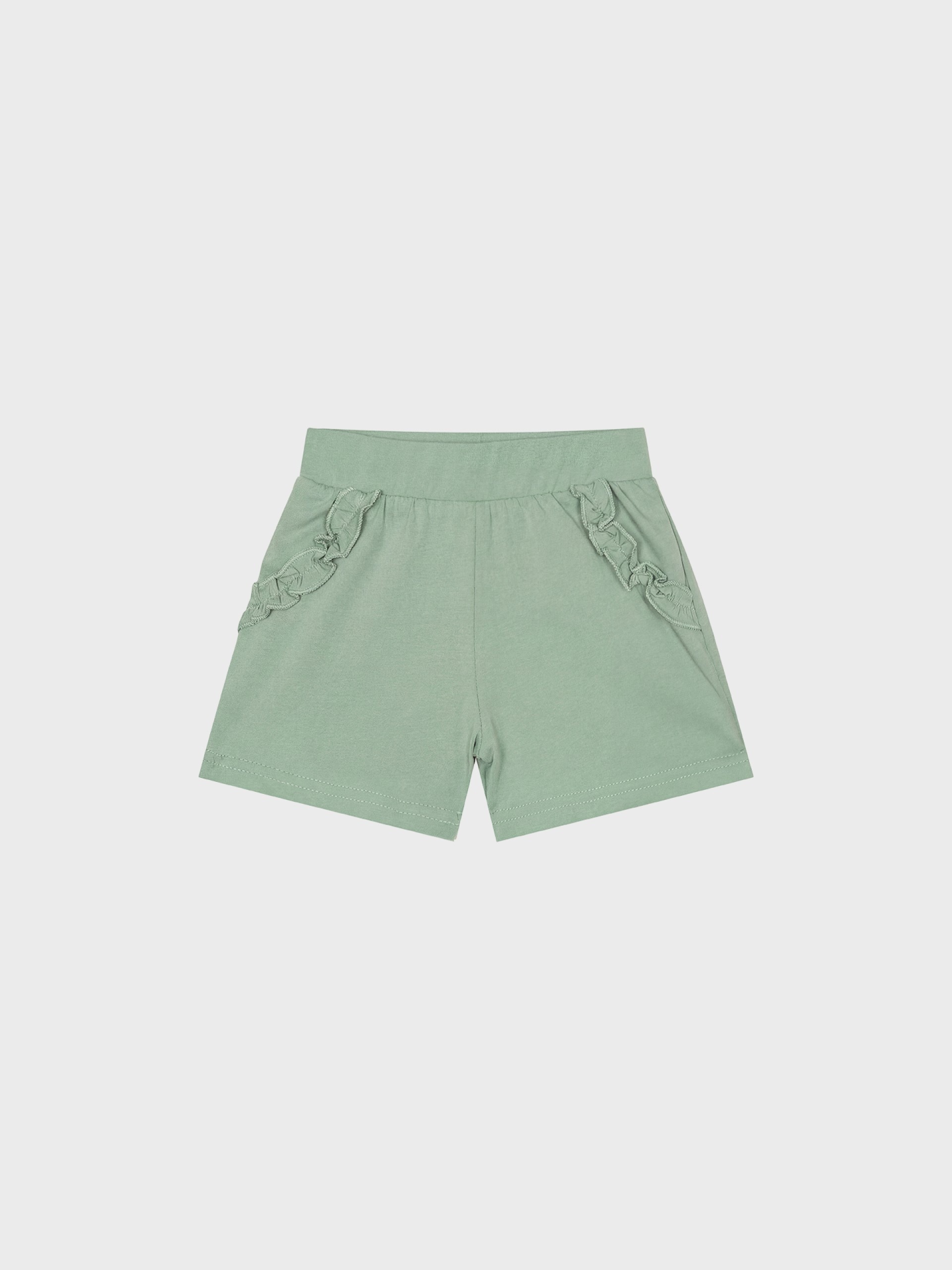 Short vert pour bébé filles, boutique de vêtements à Saint Martin en Haut dans les Monts du Lyonnais