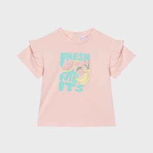 T-shirt rose FRESH FRUITS