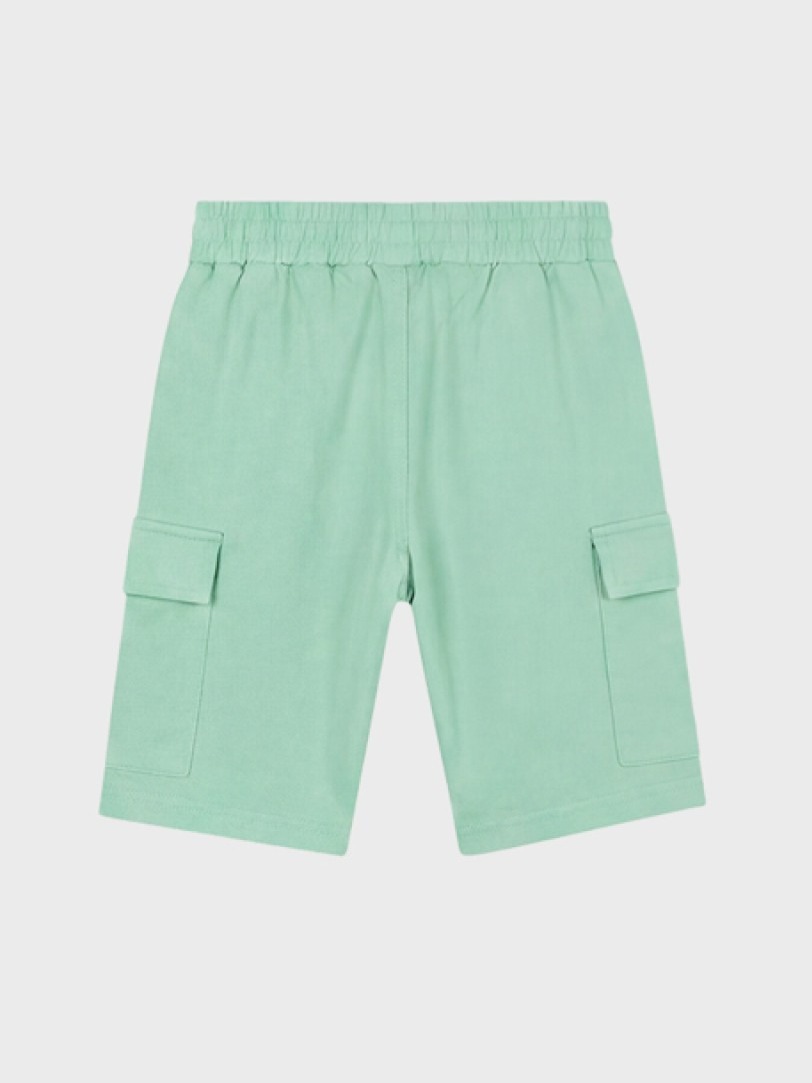 short vert clair pour garçons, boutique de vêtements pour enfants à saint martin en haut dans les monts du lyonnais