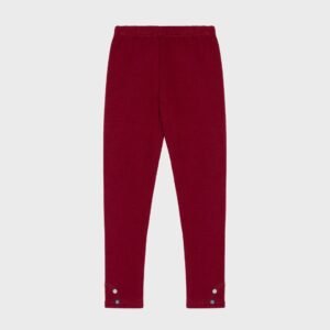 Legging bordeaux fourré