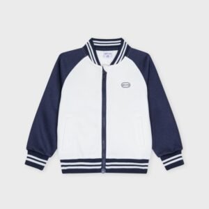 Veste blanche et marine