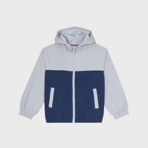 Veste grise et marine