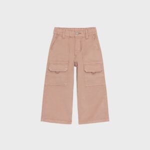 Pantalon marron poches sur le devant