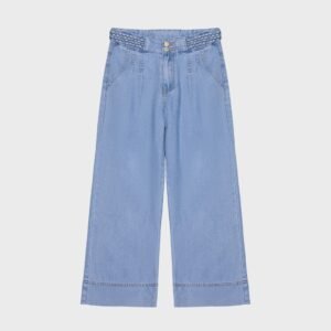 Pantalon bleu jean clair