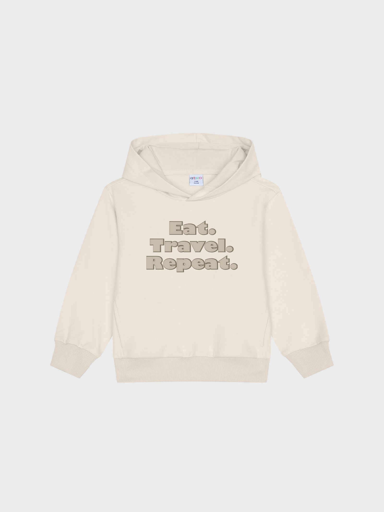 sweat à capuche bleu ciel pour bébé garçon, sweat mi saison, boutique de vêtements pour enfants à saint martin en haut dans les monts du lyonnais