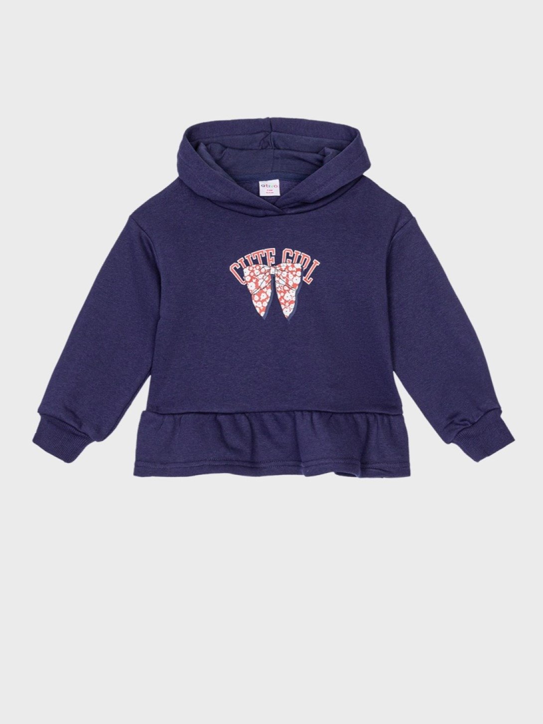 sweat à capuche doux et chaud pour bébé fille, idée cadeau naissance, boutique de vêtements à saint martin en haut
