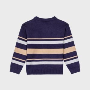 Pull marine et camel nounours