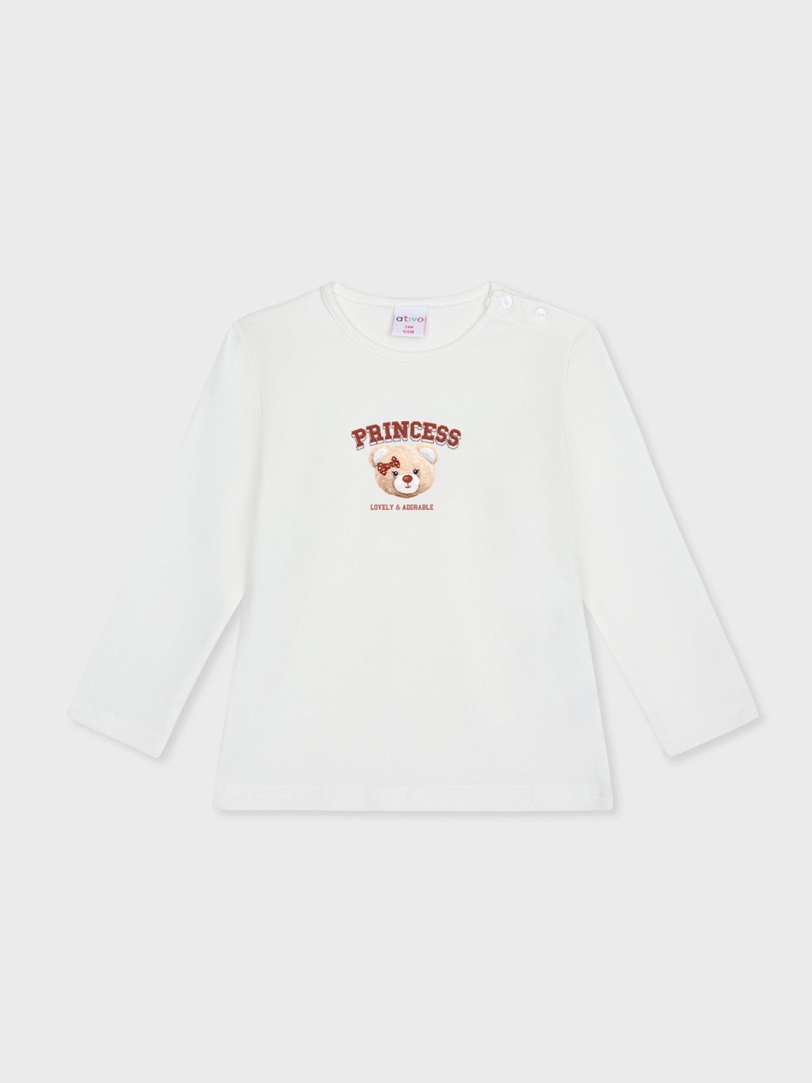 petit haut blanc pour bébé fille, boutique de vêtements à saint martin en haut dans les monts du lyonnais