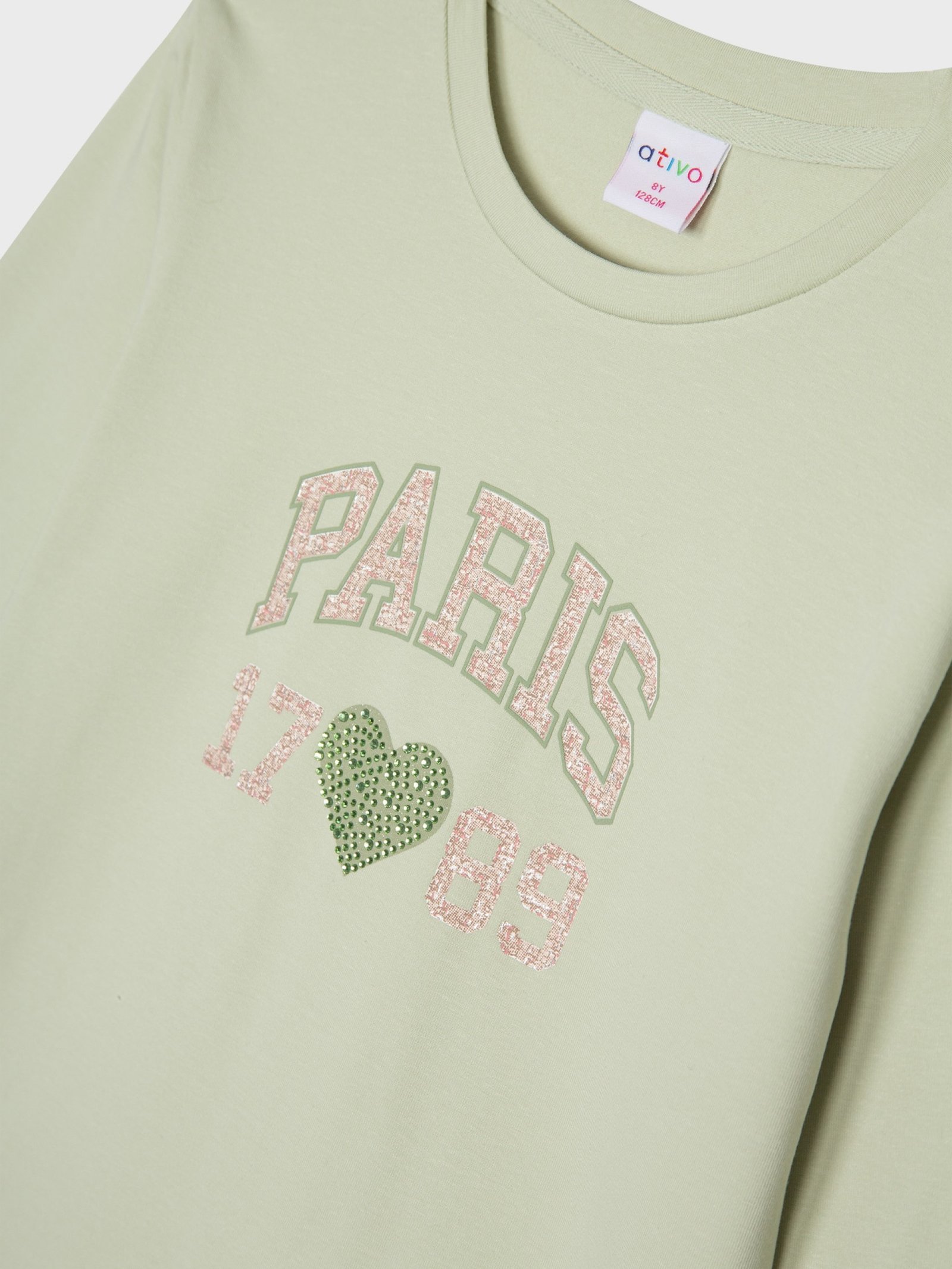 Pull vert PARIS – Image 3